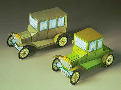 Zwei Ford Oldtimer Modell T